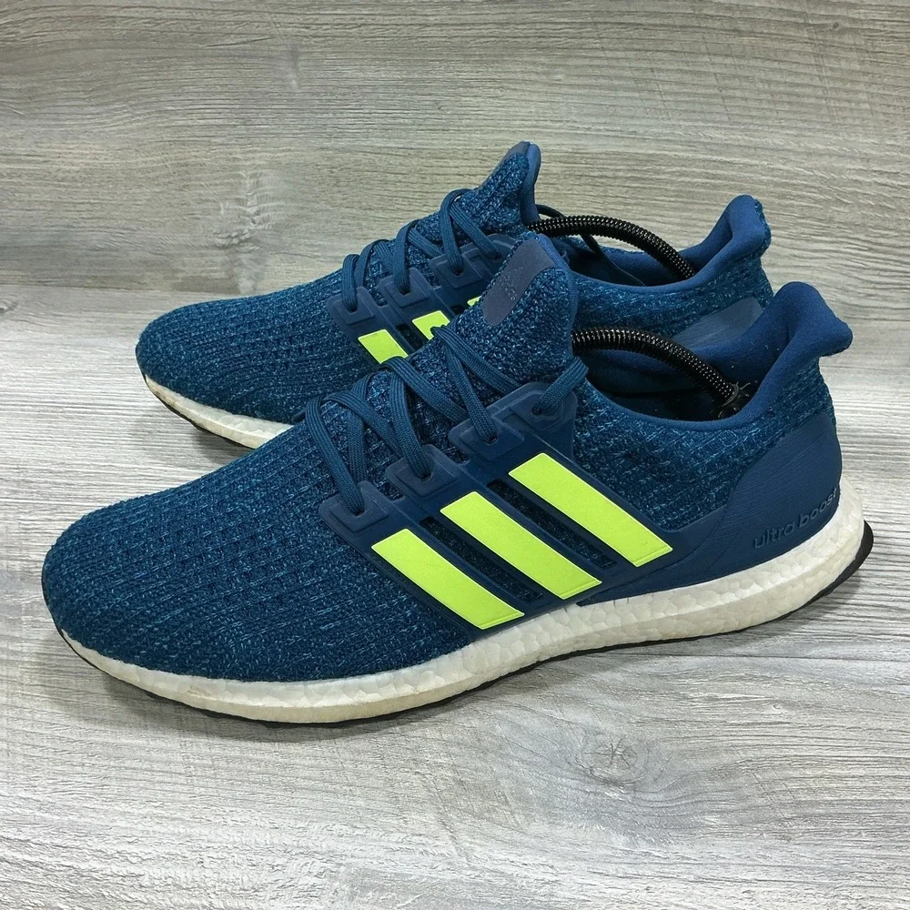 Adidas Ultraboost 4.0 Legend Marine Sneakers Mens Size 11.5 Multi Lace Up F35234